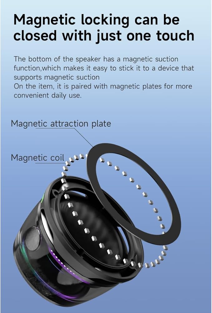 Altavoz Bluetooth magnético multifuncional - additional image 4