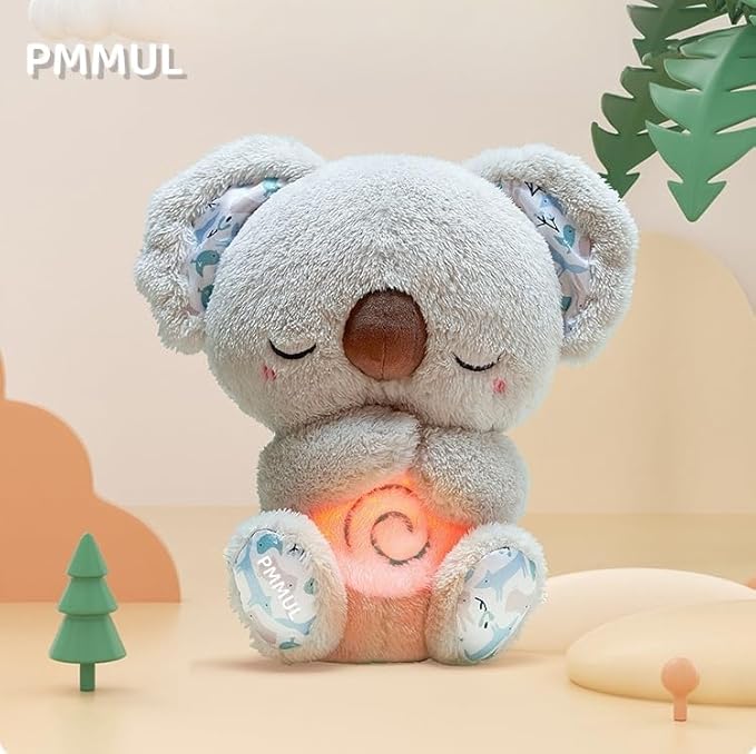Peluche relajante para bebé que simula respiración (Koala gris) - additional image 7