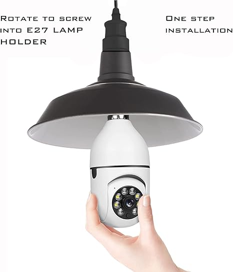 Cámara de seguridad inalámbrica adaptador bombilla - additional image 18