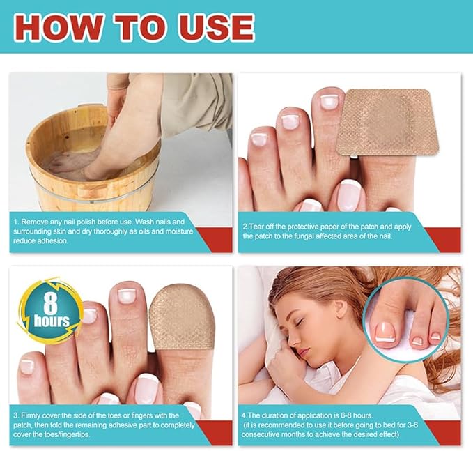 Parches antihongos para uñas (16 unidades) - additional image 2