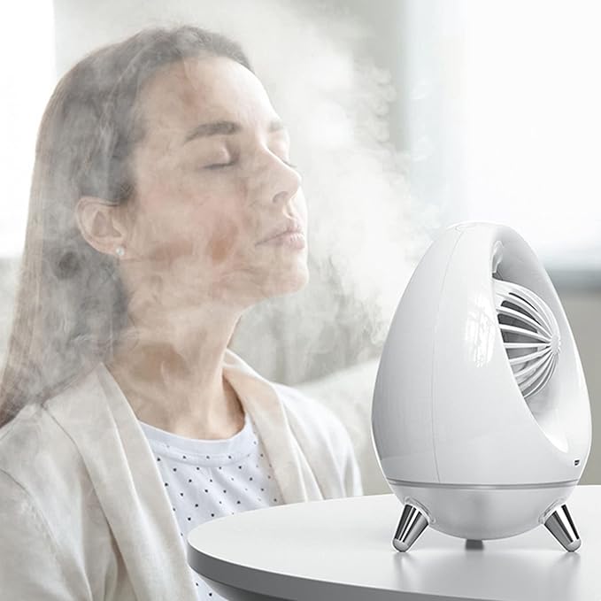 Ventilador de refrigeración con lámpara de noche y humidificador - additional image 2
