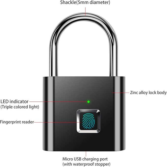 Candado de huella digital - additional image 18