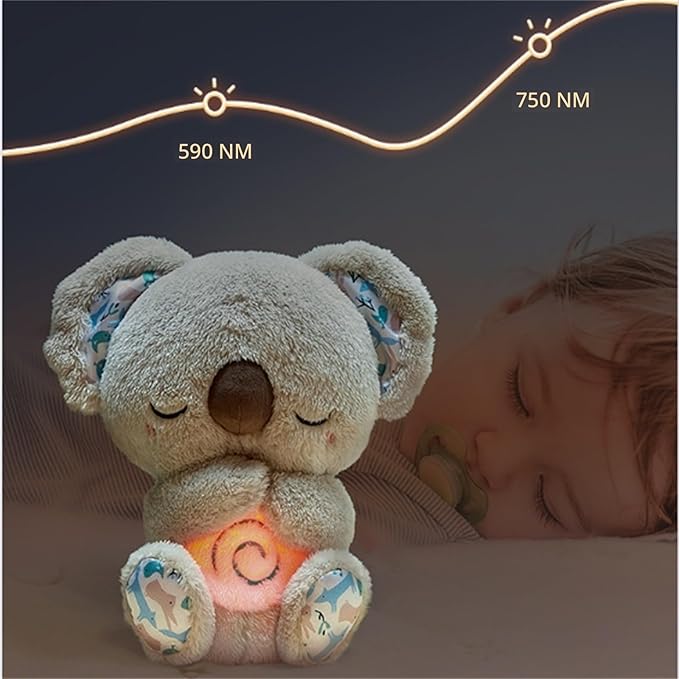 Peluche relajante para bebé que simula respiración (Koala gris) - additional image 8
