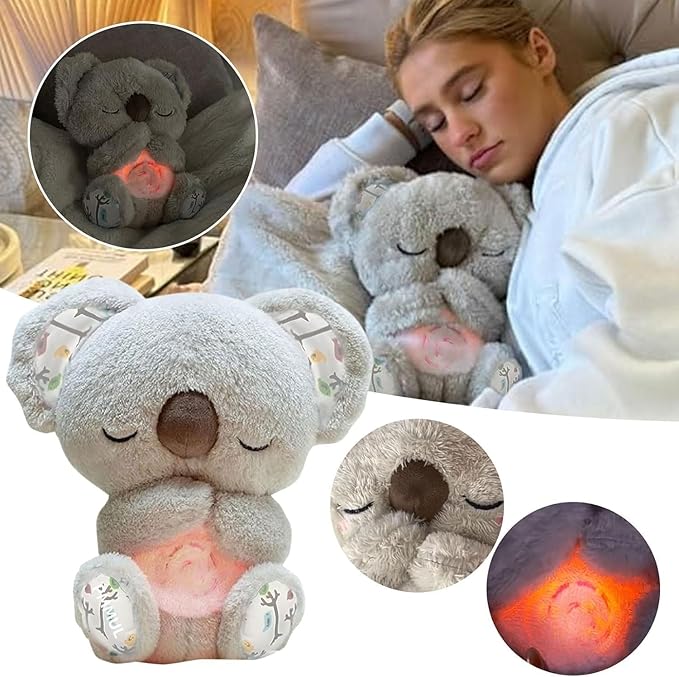Peluche relajante para bebé que simula respiración (Koala gris) - additional image 6