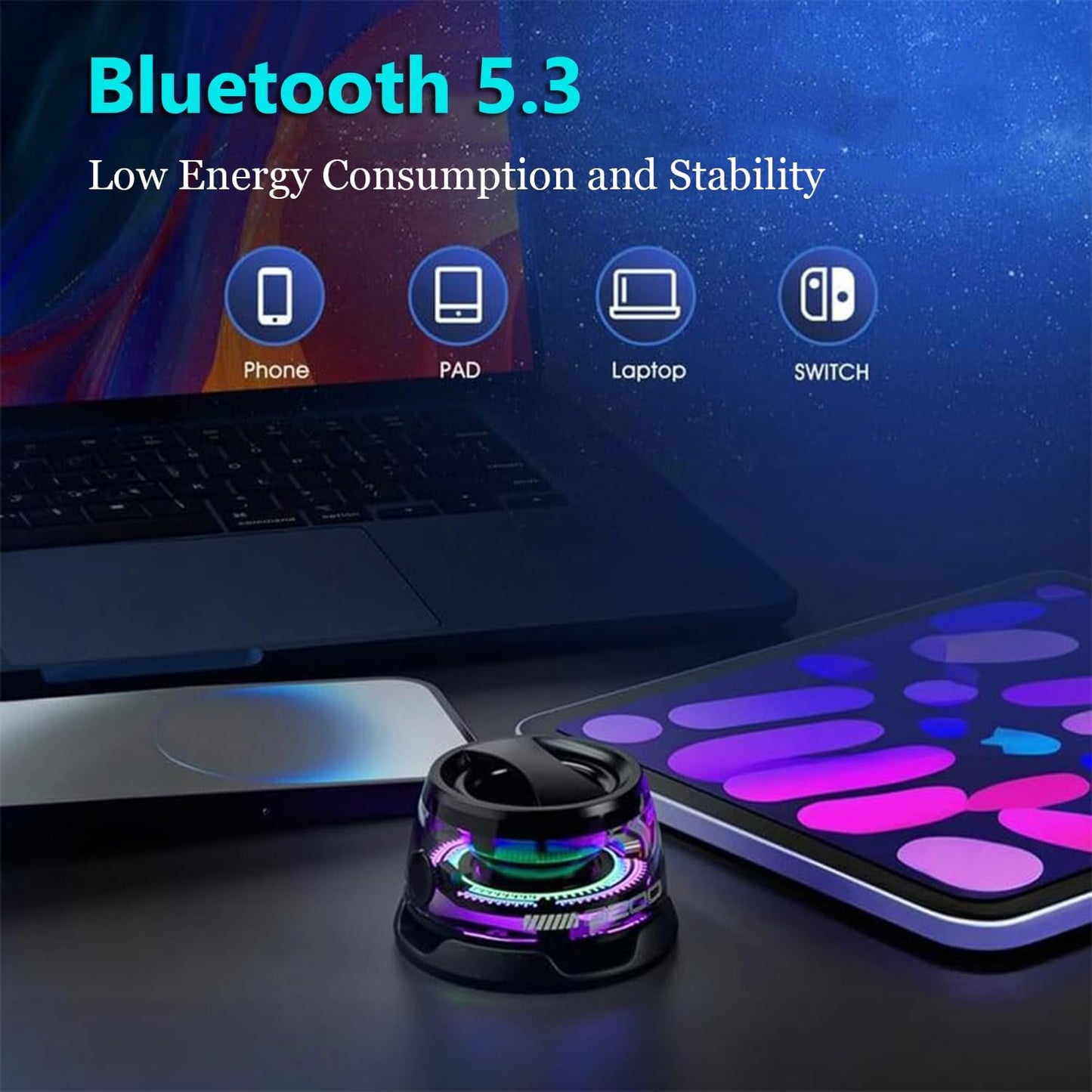 Altavoz Bluetooth magnético multifuncional - additional image 2