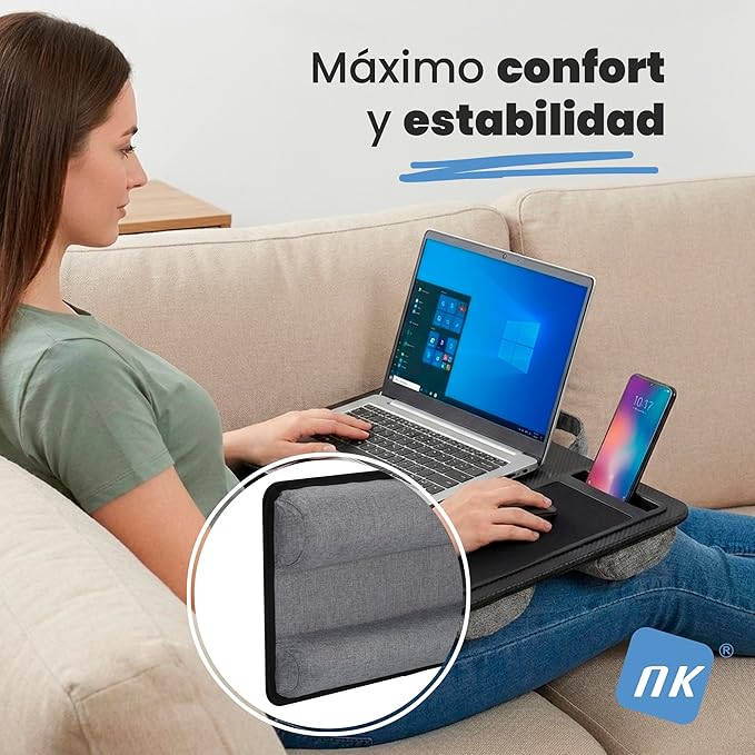 Escritorio portátil con cojín para ordenador - additional image 3