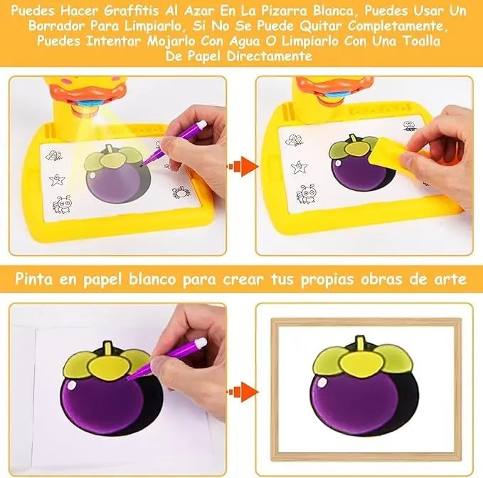 Mini escritorio de aprendizaje para niños pato-amarillo - additional image 15