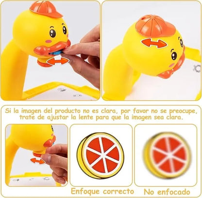 Mini escritorio de aprendizaje para niños pato-amarillo - additional image 14