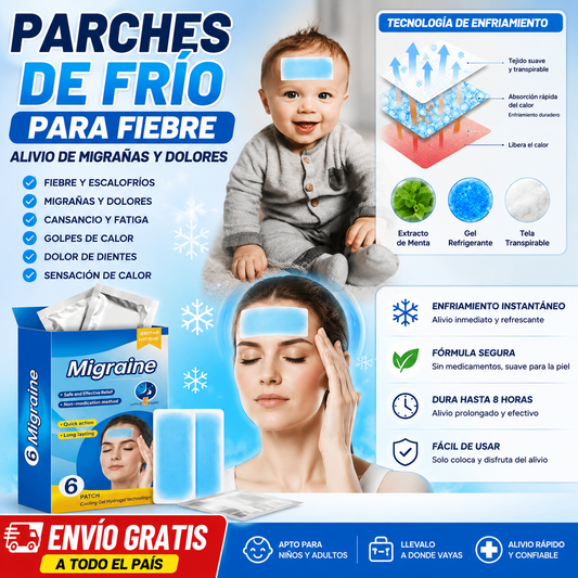 Parches Refrescantes x 18 Unidades