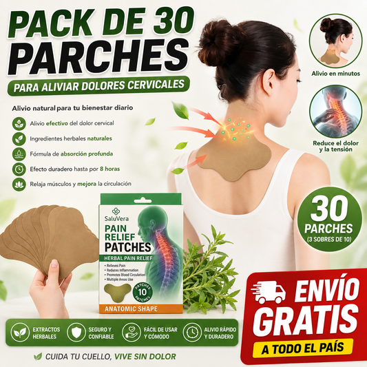 Parches Adhesivos para Cuello x 30 Unidades