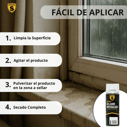 Spray impermeabilizante blanco 400ml - additional image 4